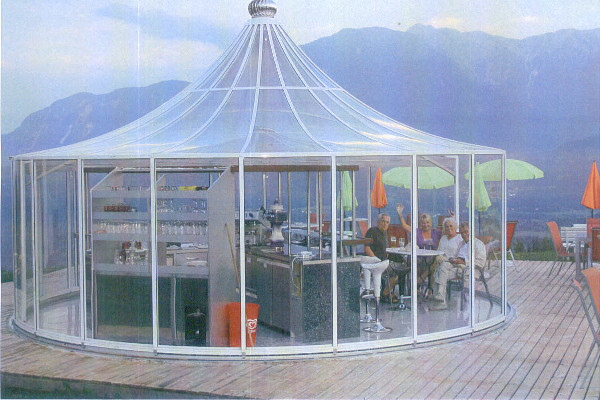 glass gazebos elite 7.22 pergola roof 1