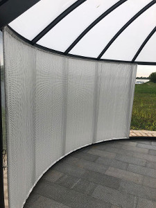 Curtains on the side Image