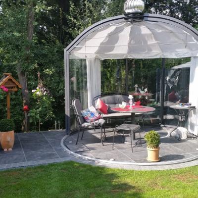 Glass Gazebos Elite 3.31 Domed Roof 1