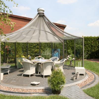 Glass Gazebos Elite 5.28 Pagoda Roof 3